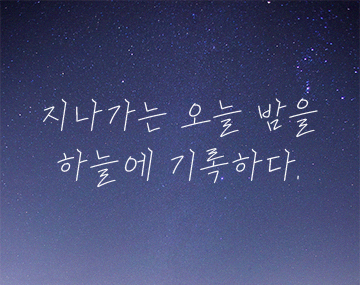 210 감성명조 사용 예시